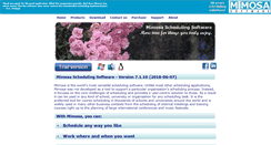 Desktop Screenshot of mimosasoftware.com